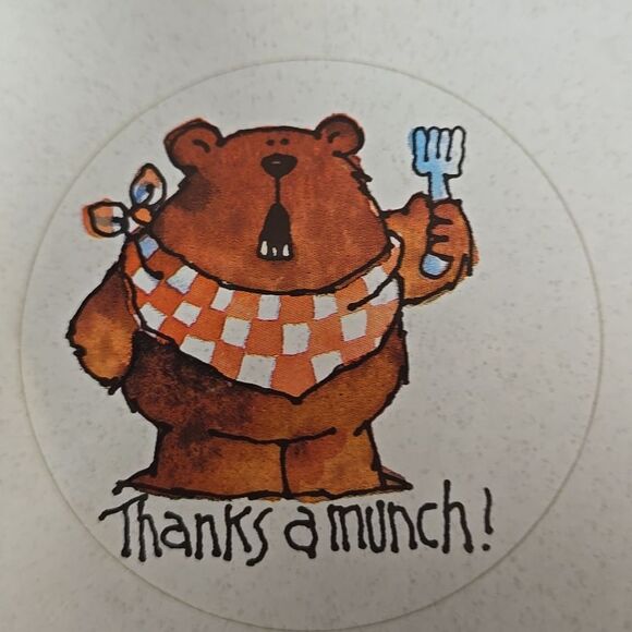 Vintage Cute Animal Sticker Set 4 I've seen these sell 5 dollars each separately - Picture 2 of 13